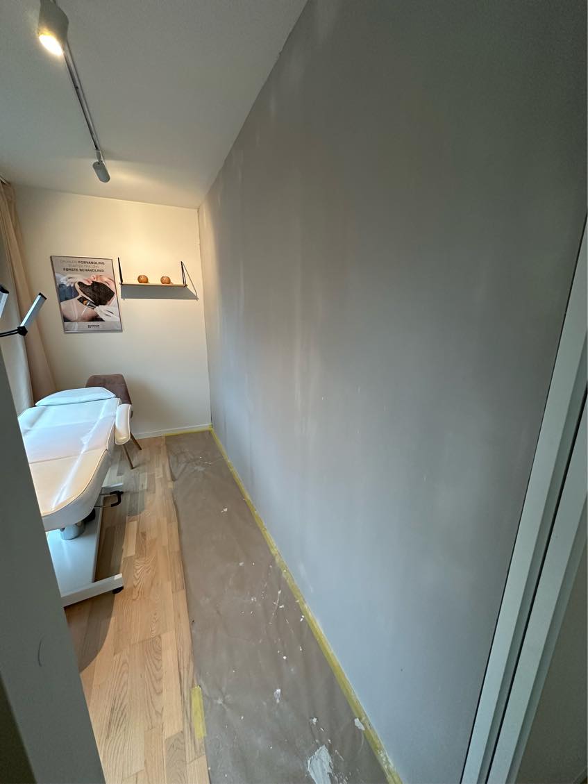 Malerarbejde i klinik
