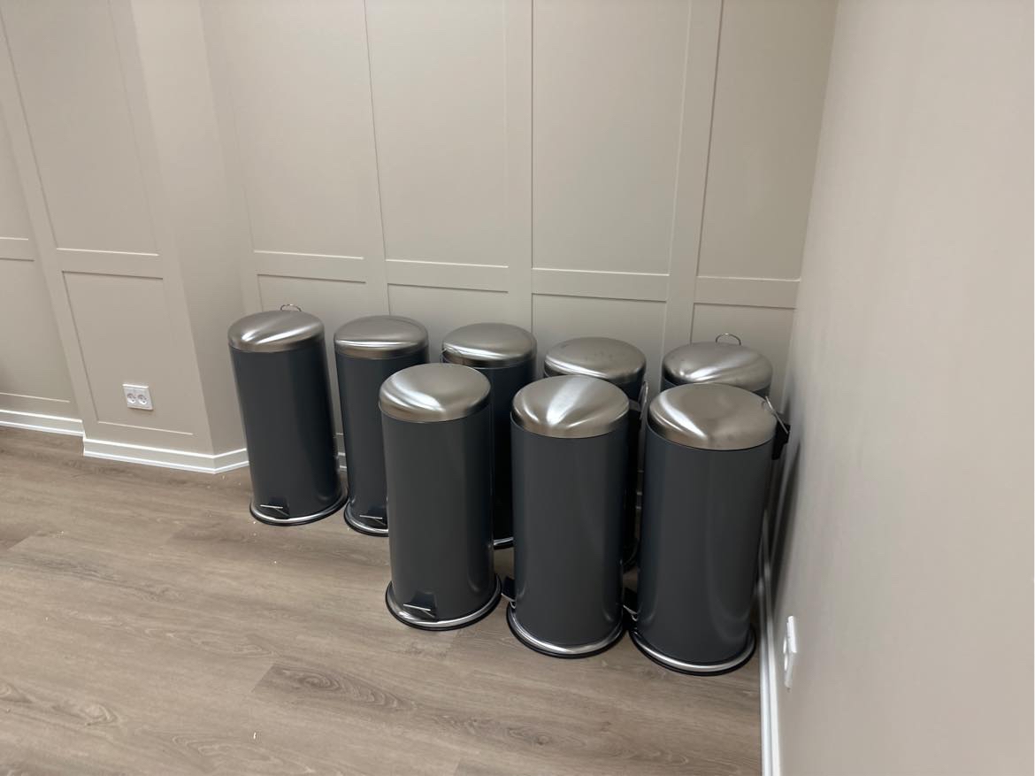 Affald der skal køres til storskrald