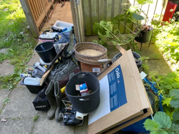 Køre læs på genbrugsplads