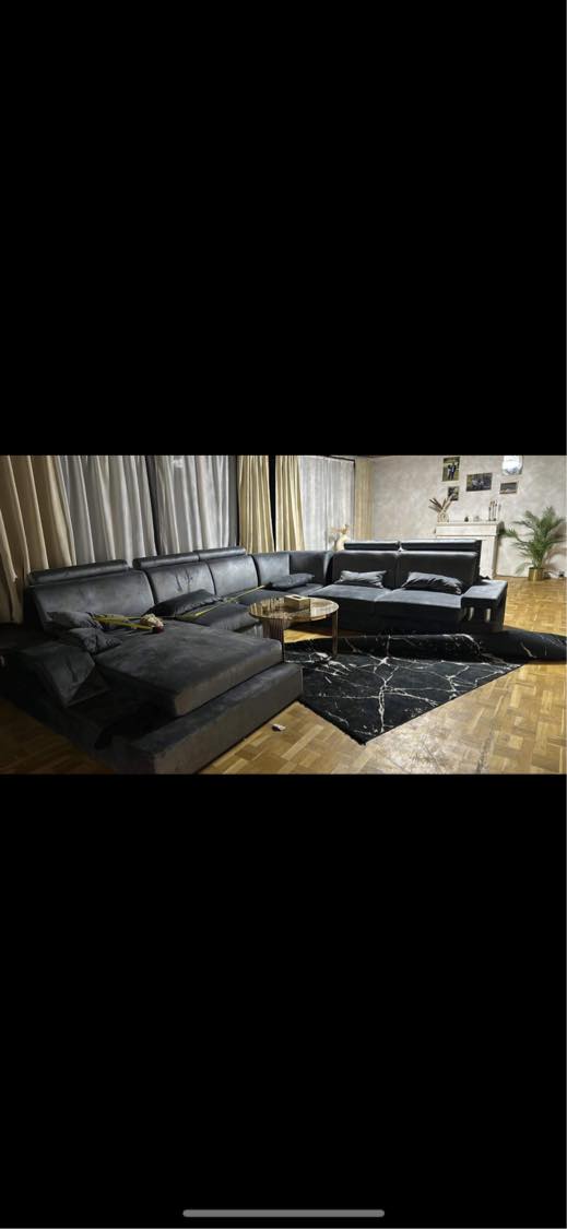 Flytte sofa ind i garagen