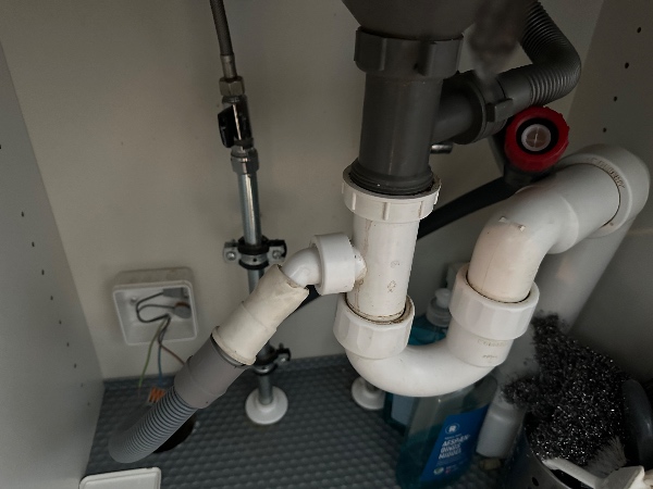 Installation af opvaskemaskine