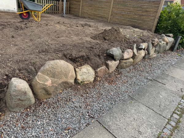 Afhentning af kampesten