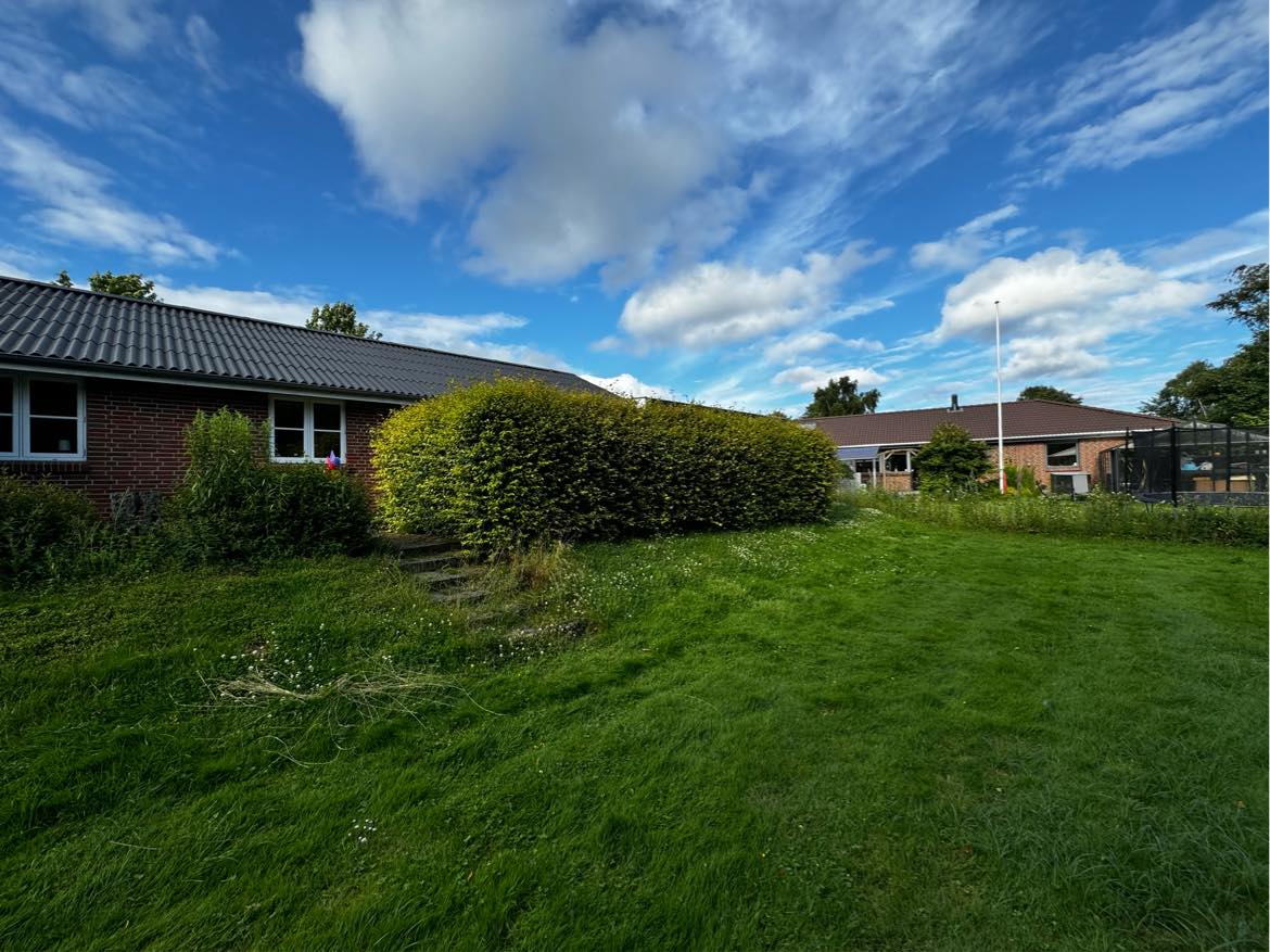 Hækklipning og græsslåning