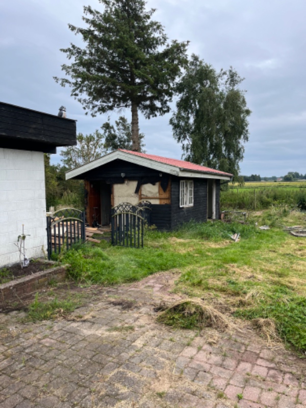Afhentning af blandet byggeaffald