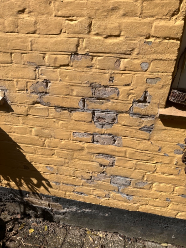 Reparation af sokkel og murværk