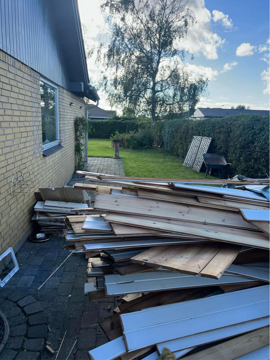 Bortskaffelse af byggeaffald