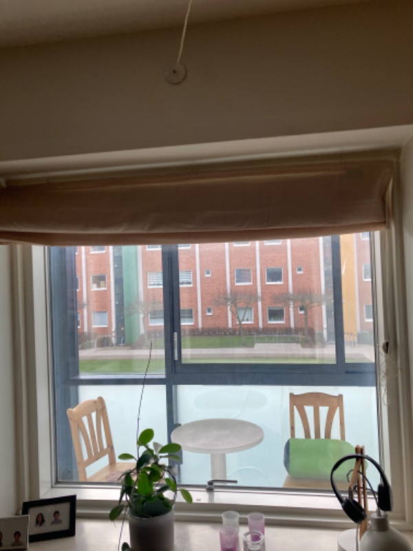 Ophængning af 2 rullegardiner