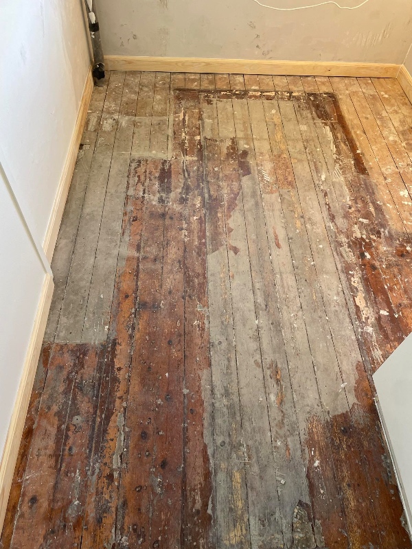 Reparation og slibning af trægulv