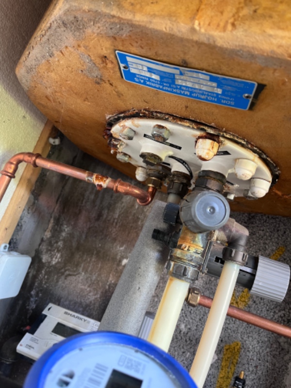 Udskiftning af fjernvarme unit