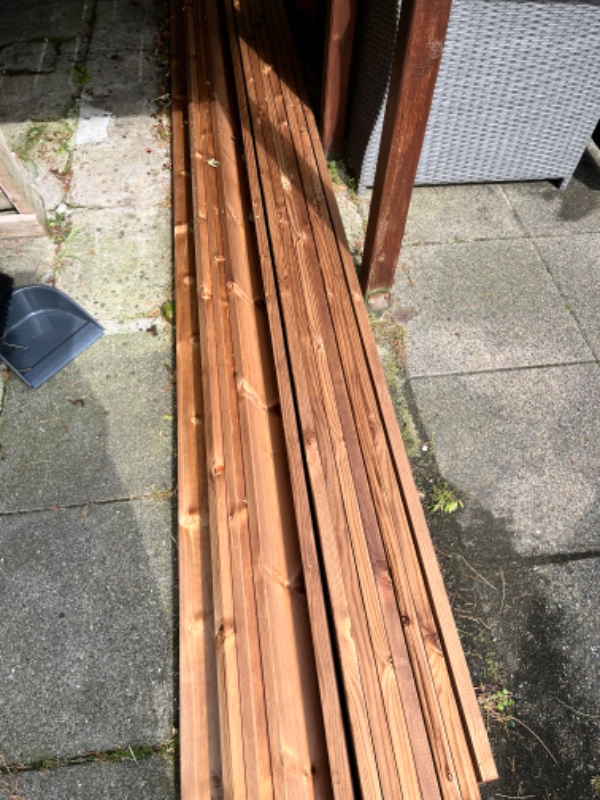 Skift terrassebrædder