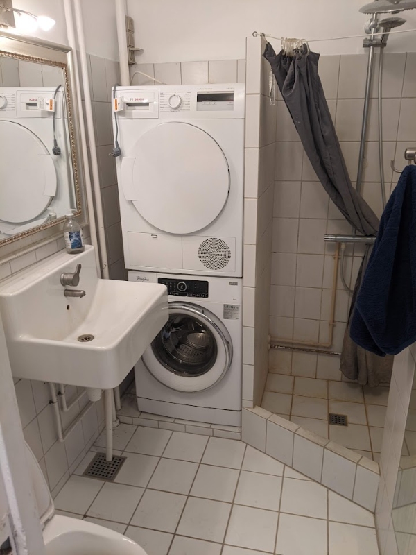 bortskaffelse af gammel vaskemaskine