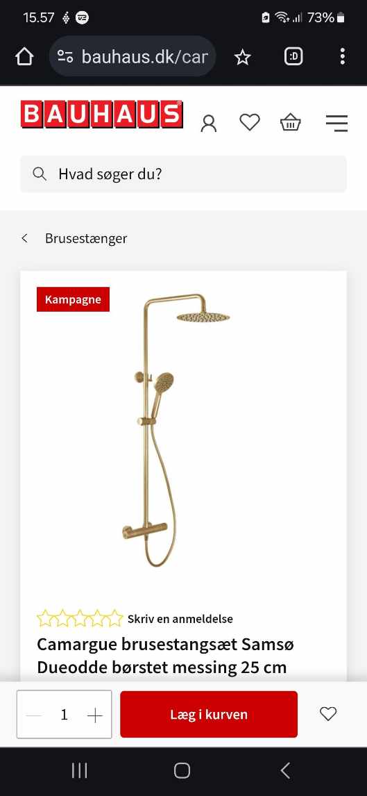 Montering på badeværelese