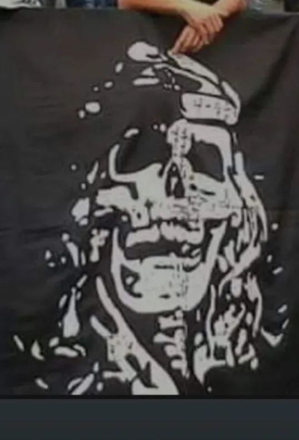 Tegning af dødningehoved