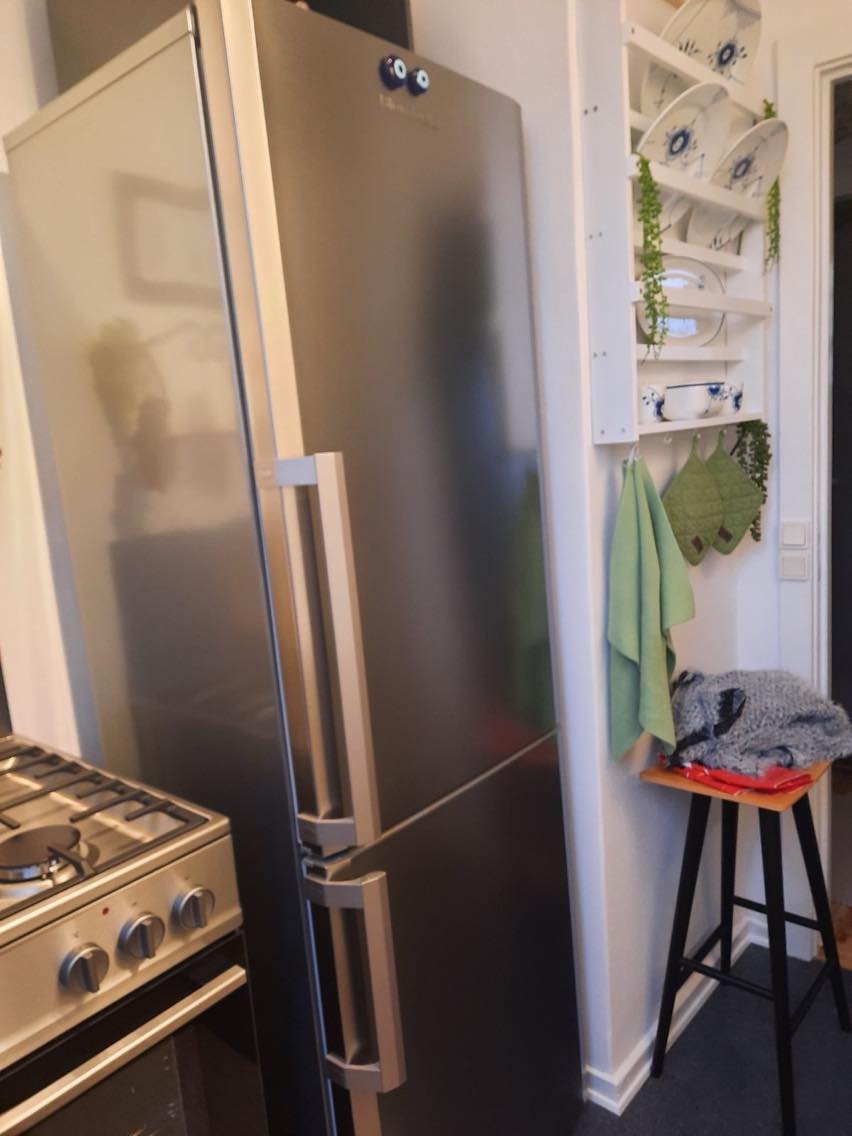 Flytning af køleskab og gaskomfur