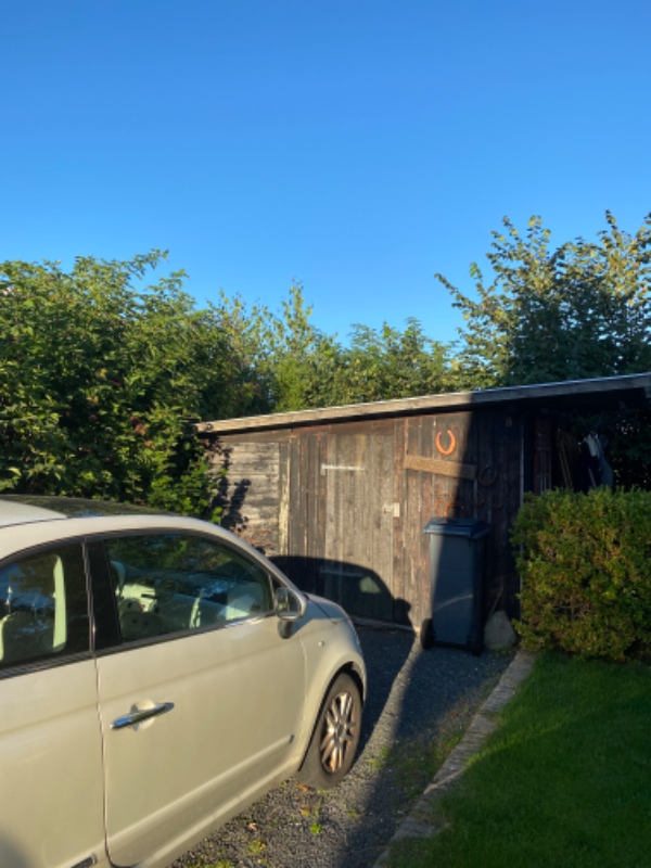 Hække klipning og bortkastet