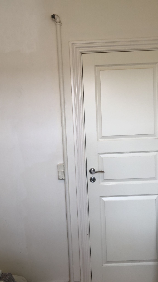 Fjernelse af gasrør