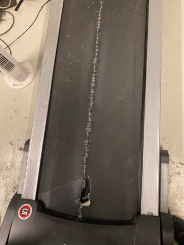 Reparation af løbebånd - udskiftning af bånd og et kig på motoren.