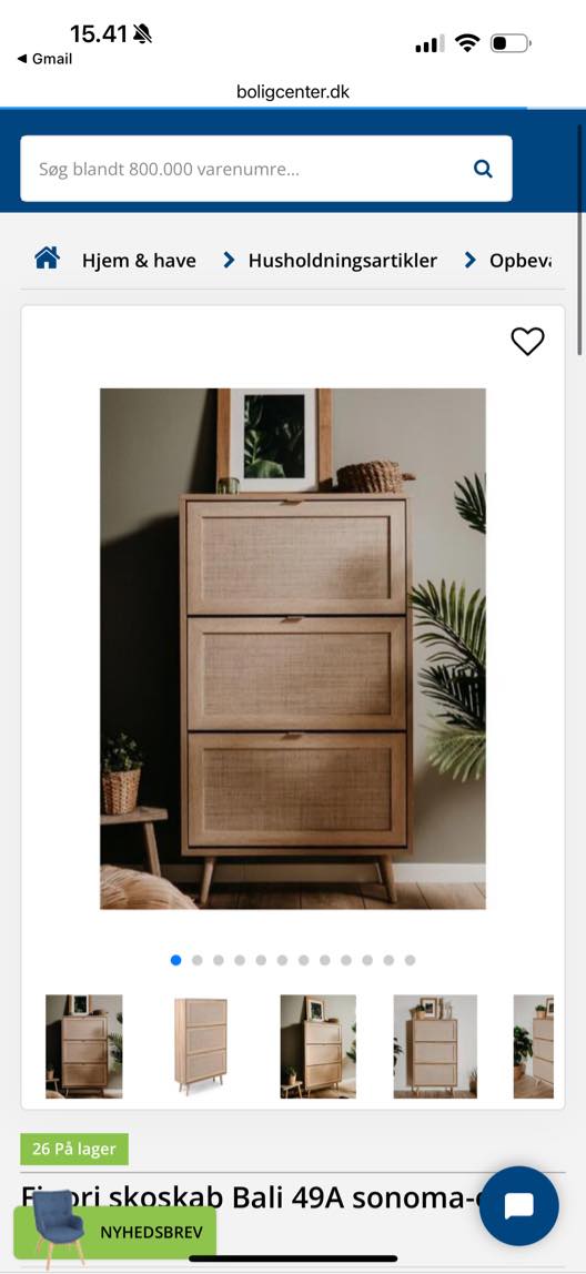 Samle lille skab til gang