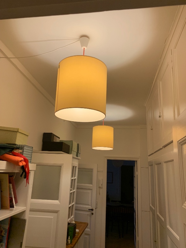 Opsætning af 4 lamper mm