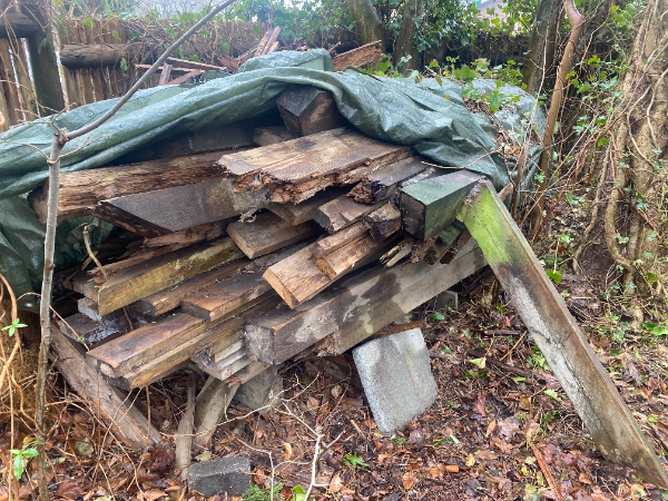 bortkørsel af brædder