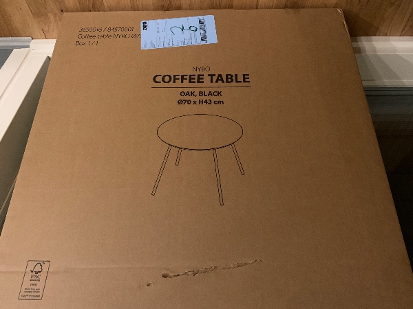 Samling af sofa og sofabord