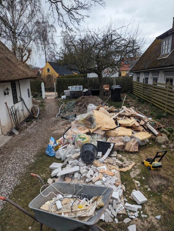 Bortskaffelse af byggeaffald