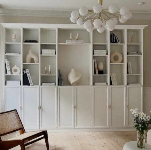 Bygning af reol af Ikea elementer