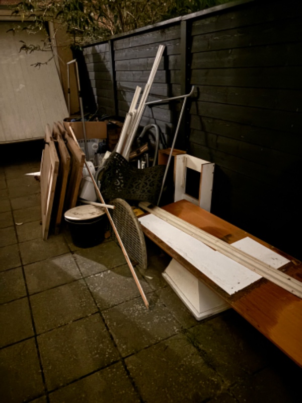 Nedtagning af loft mm og bortskaffelse