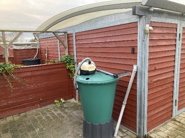 Tømning af redsskabskur