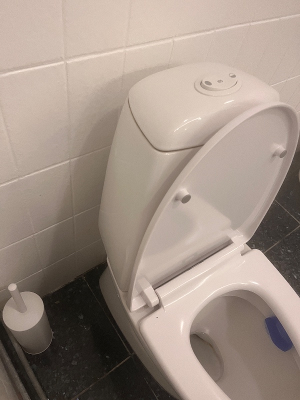 Skift af toilet