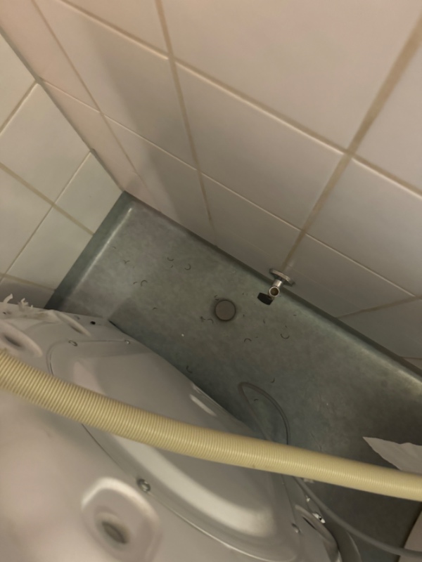 Installering af vaske-tørre maskine