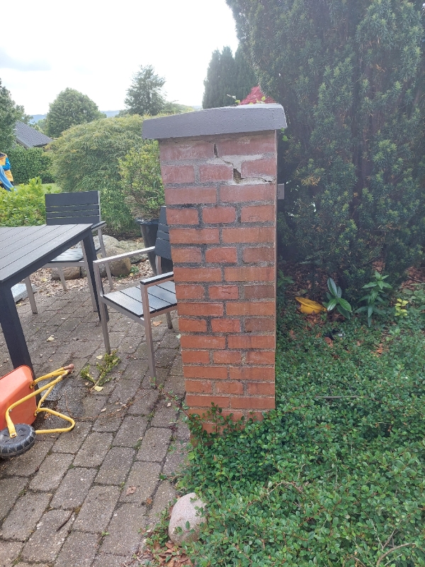 Reparation og pudsning af mur