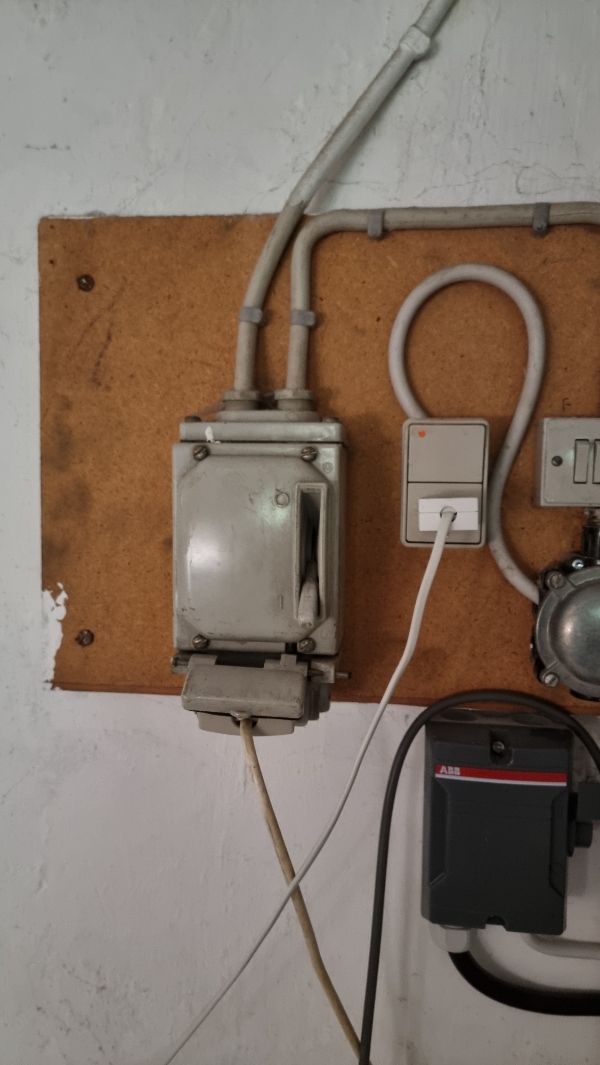 Udskiftning 380 volt stik