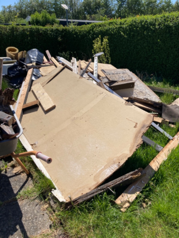 Bortkørsel af byggematerialer