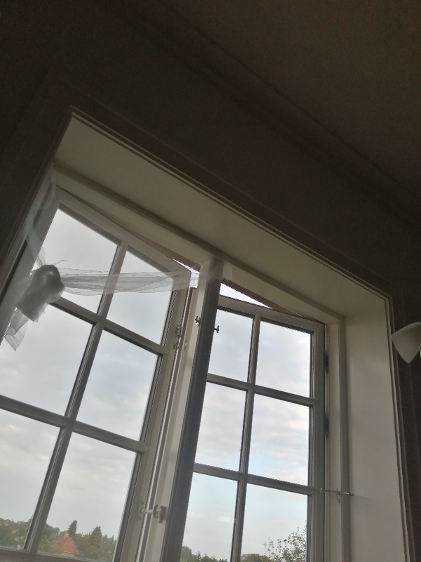 Jeg skal have sat en gardinstang op samt en loftslampe over mit spisebord.