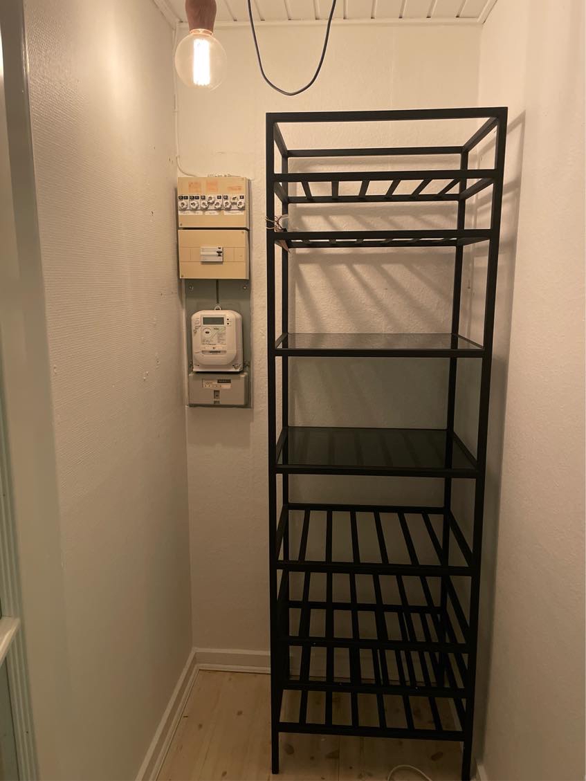 En skjuler til et målerskab