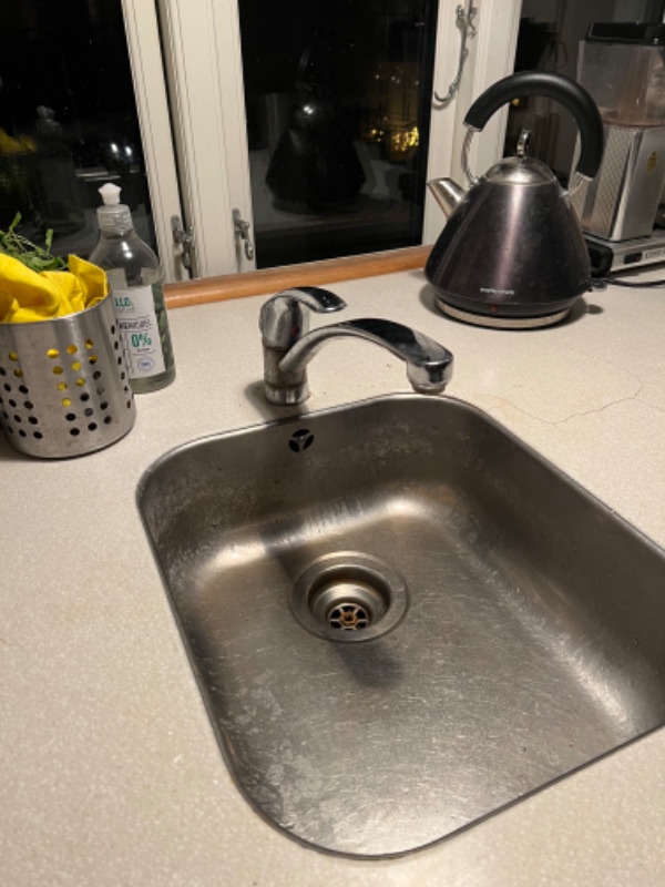 Udskiftning af vandhane