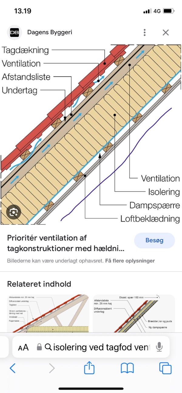 Tag på kolonihavehus
