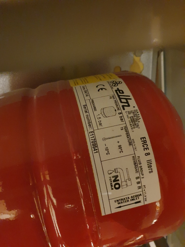 udskiftning ekspansionsbeholder