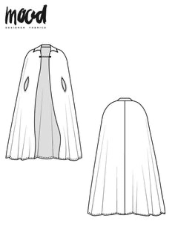 Syning af spejder bålkappe