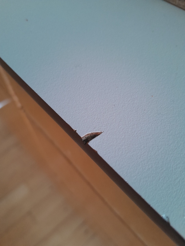 Udskiftning af bordplader