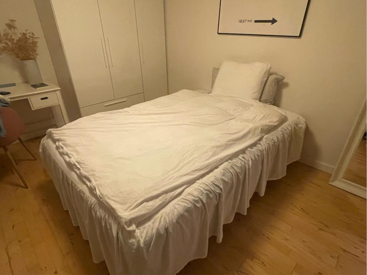 Hjælp til transport og flytning af seng samt komode