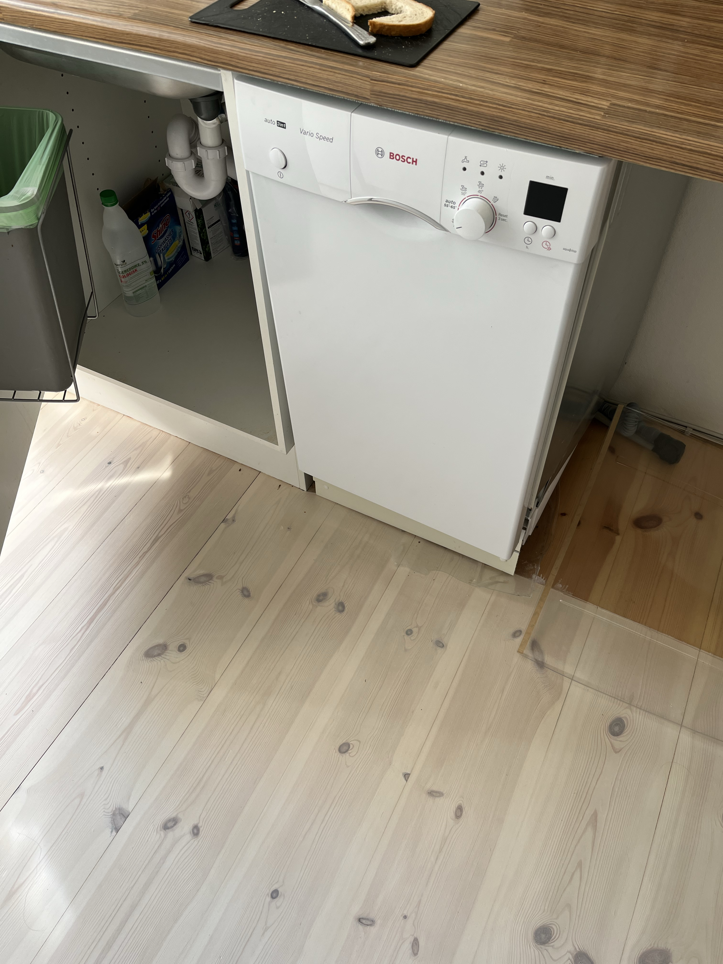 Tilslutning af vaskemaskine