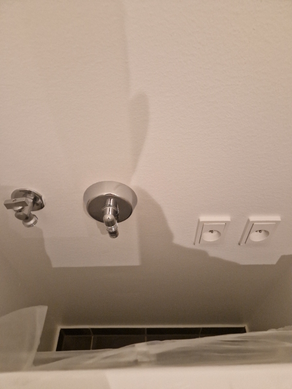 Montering af vaskemaskine