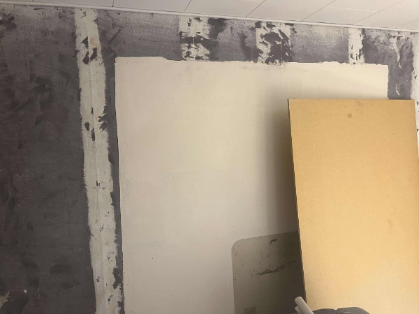 Spartel af værelse på 8m2