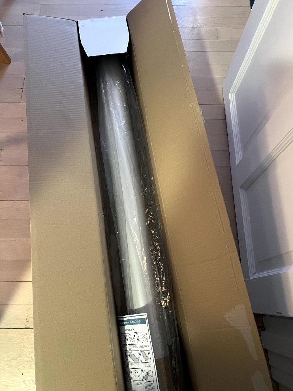 Window frost sticker placement