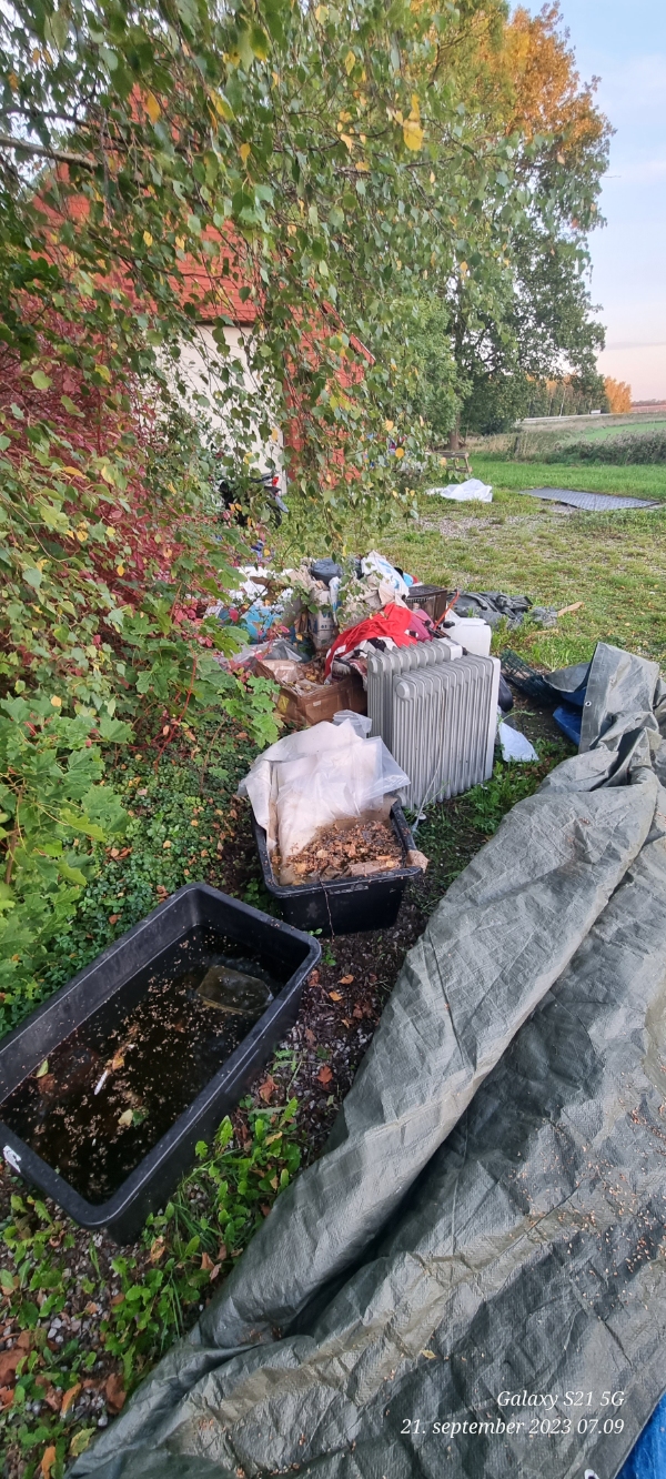 Kørsel af affald på genbrug ingen specifik dato