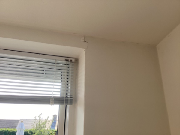 Ydervægge - der er nogle revner, som skal udkradses/efterfuges i mur/sokkel - ny fliser på trappe