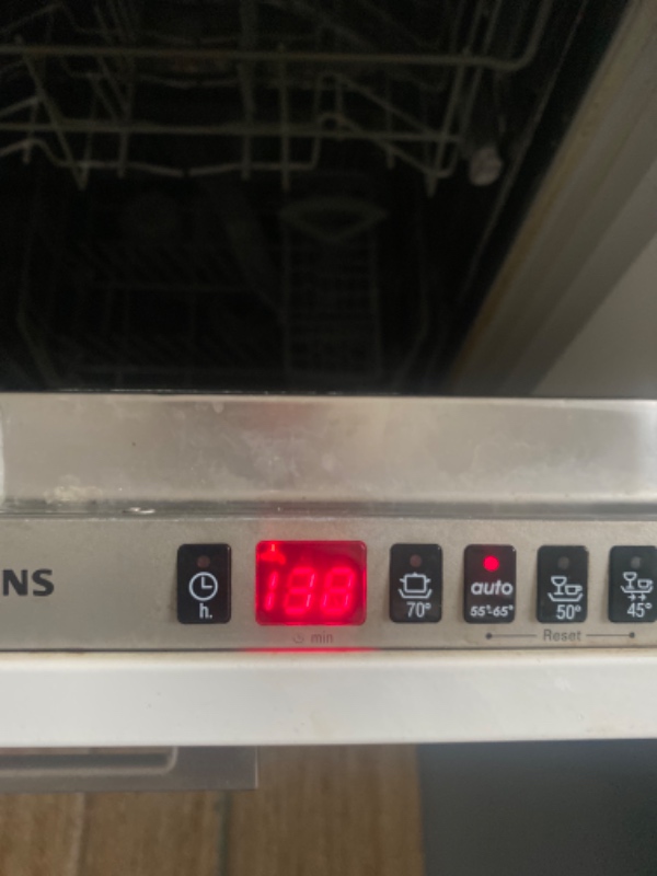 Siemens opvaskemaskine fejlfinding