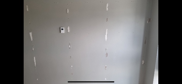 Reparation af filtskader på 3 vægge